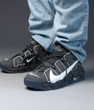 NYK Air More Uptempo 96 Black White