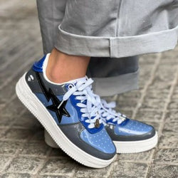 A BATHING APE BAPE STA COMBO BLUE S