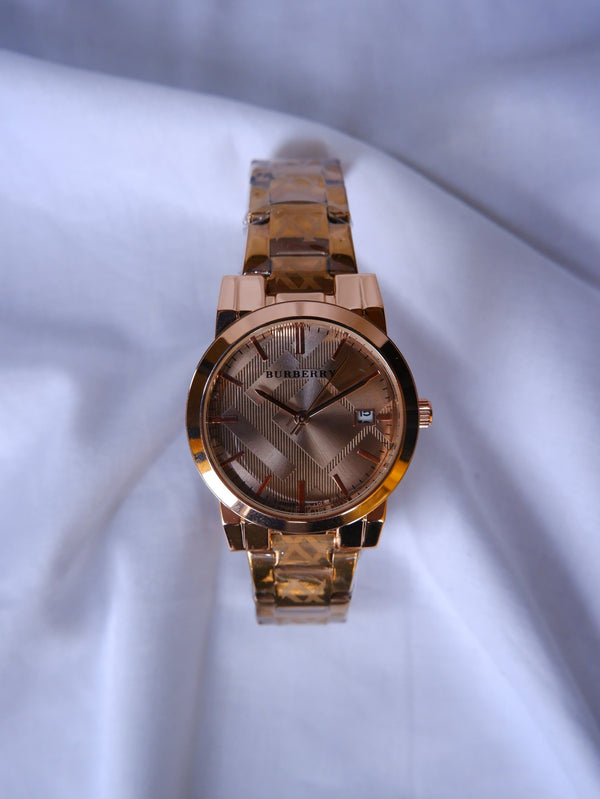 Burb Rose Gold Watch For Women