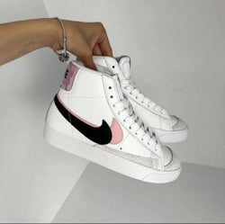 NIKE BLAZER MID 77 SE GS DOUBLE SWOOSH WOMEN