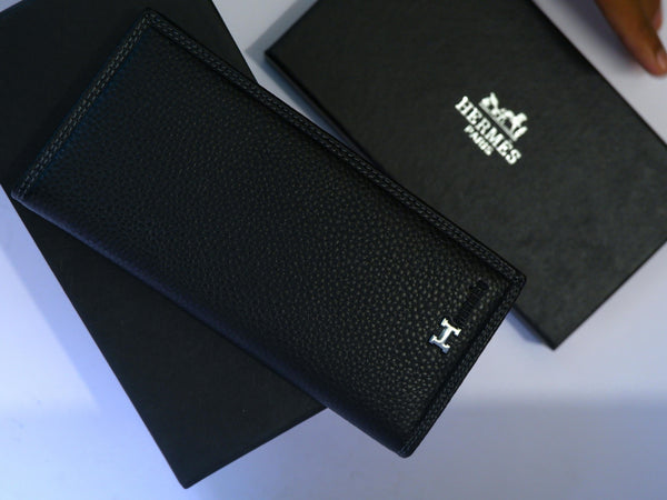 HERM Long Wallet Black