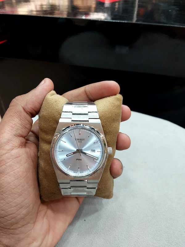 Tis PRX Silver Dial UA Watch