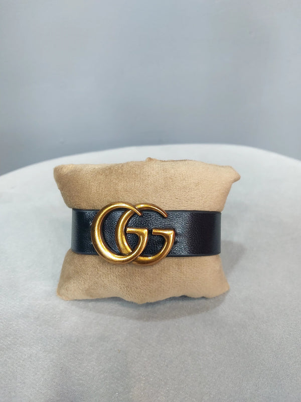 GG Leather Bracelet