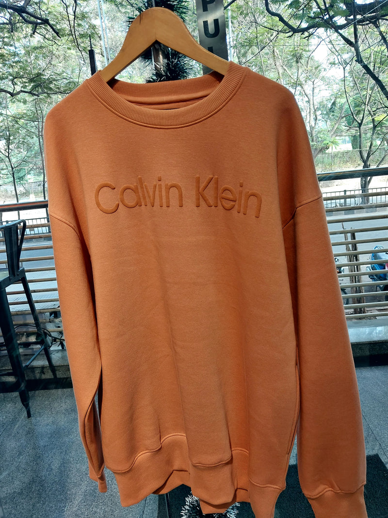 CK SWEATSHIRT ORANGE