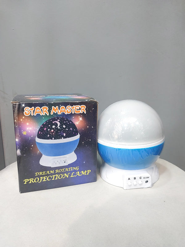 Star Master Rotating Projection Lamp