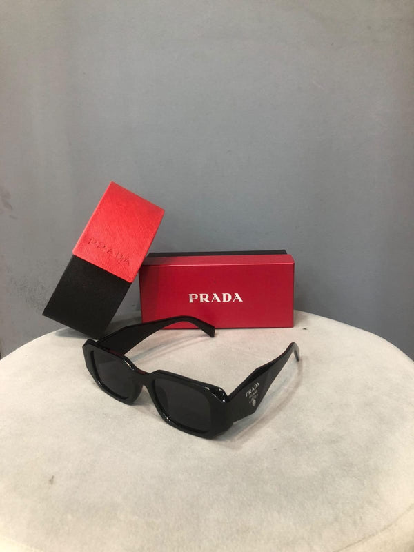 PRADA BLACK SUNGLASS WITH OG BOX