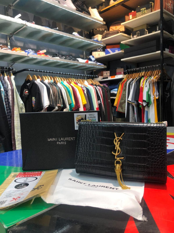 YSL BLACK HANDBAG WITH OG BOX