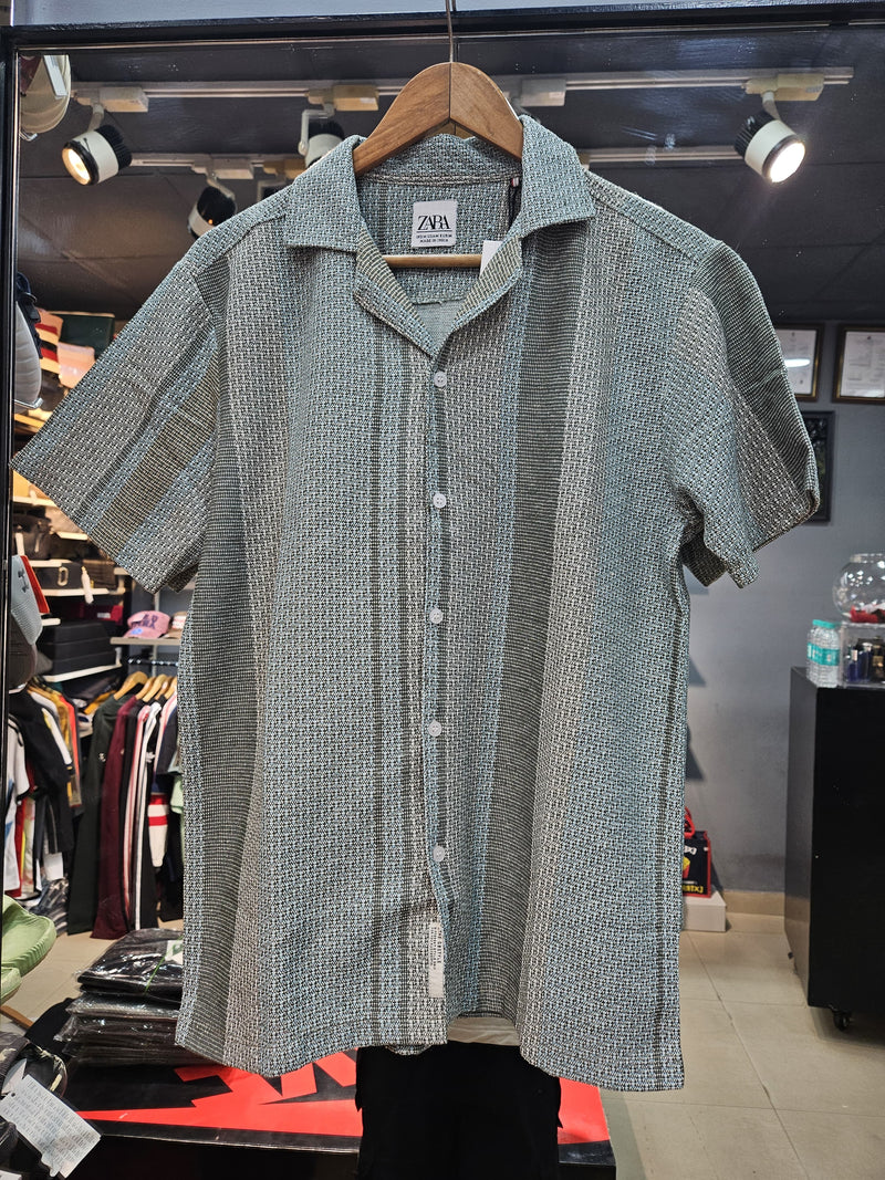 ZARA HALF SHIRT CORDUROY