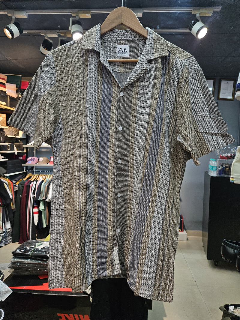 ZARA HALF SHIRT CORDUROY