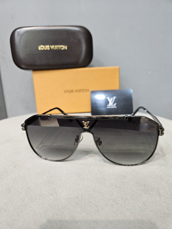 L.V. Full Black Sunglasses