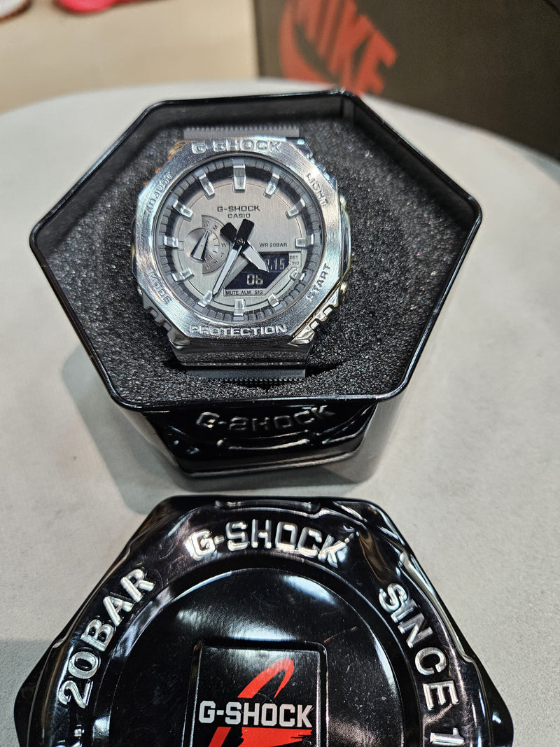 G-shock Casio Box Surplus Watch Silver