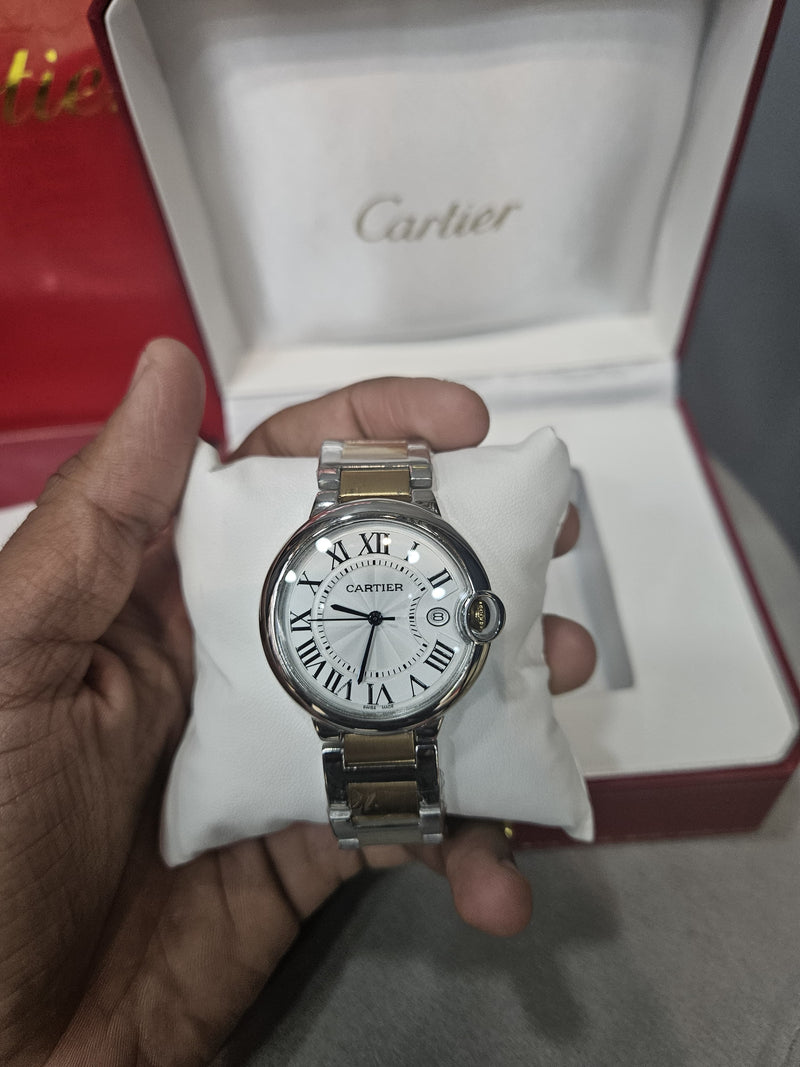 Cartier Women Watch With Box & Full Kit