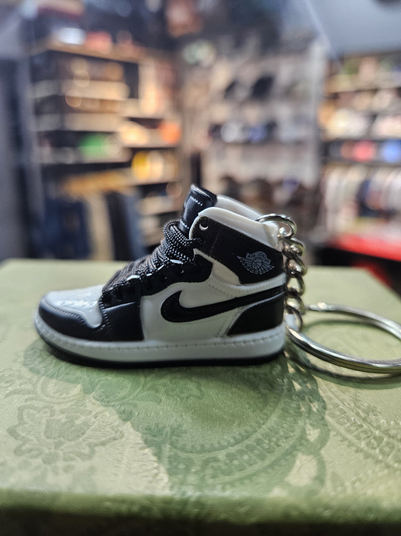 High Panda Sneaker Plastic Keychain