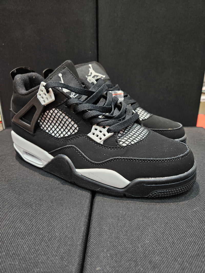 NYK AJ4 BLACK CANVAS