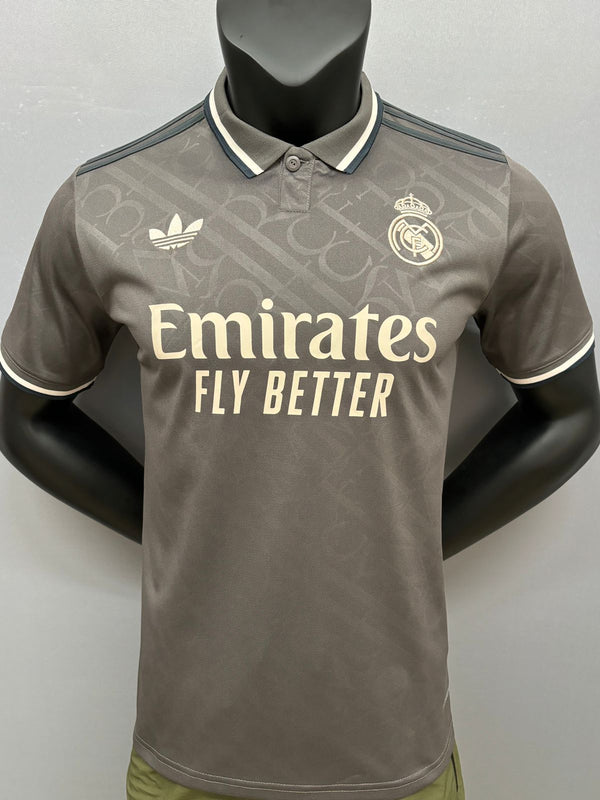 Real Madrid Third Jersey 24/25 Collar