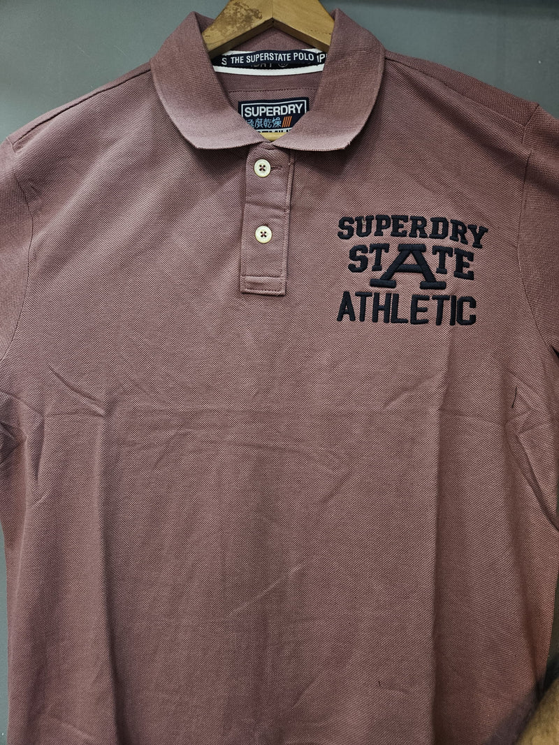 SUPERDRY stAte ATHLETIC POLO T-SHIRT