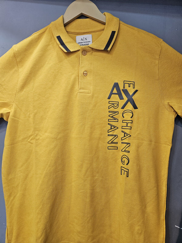 EA POLO T-SHIRT YELLOW