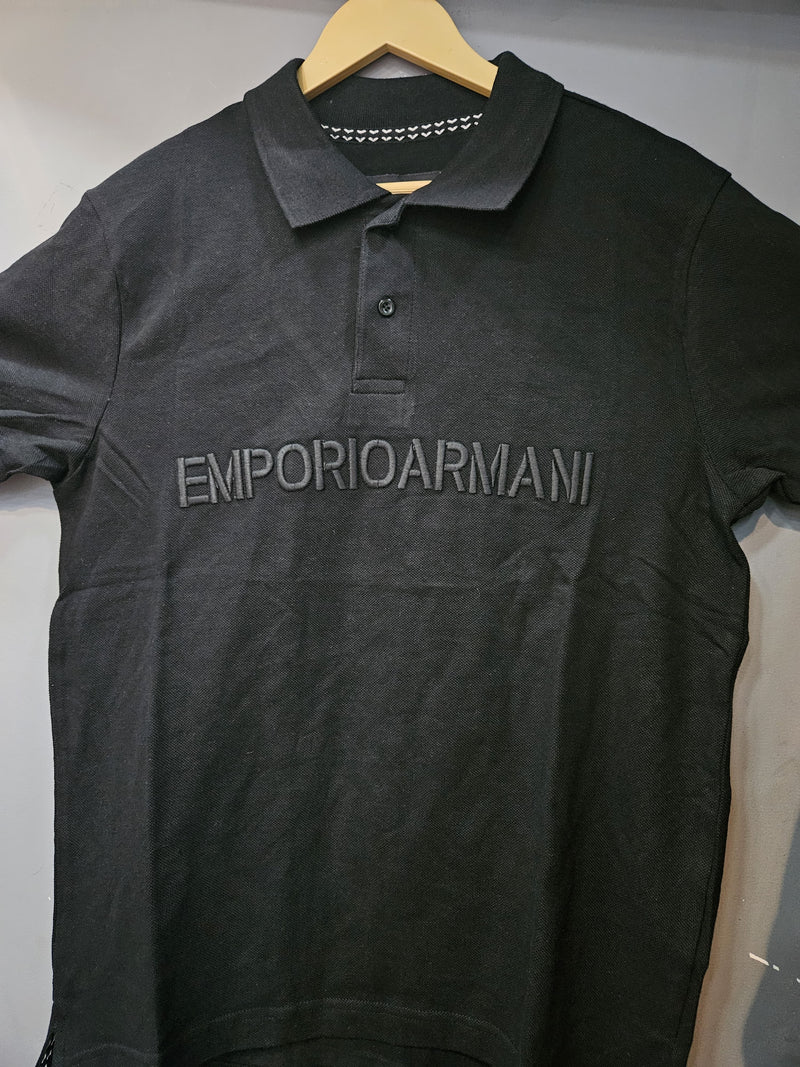 EA POLO T-SHIRT BLACK