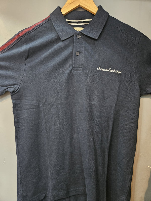 EA POLO T-SHIRT NAVY BLUE