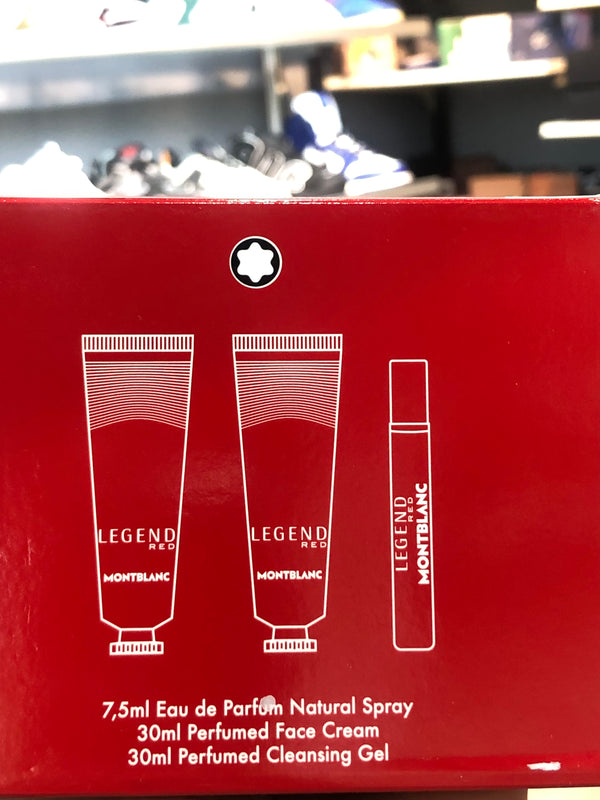 Mont Blanc Legend Red Kit 7.5ml EDP Perfume 4 Piece Gift Set